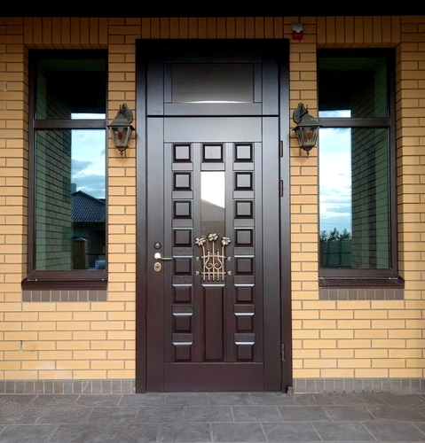 Дверь МДФ шпон с терморазрывом