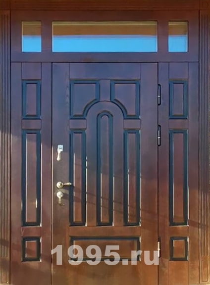 Входная дверь с фрамугой