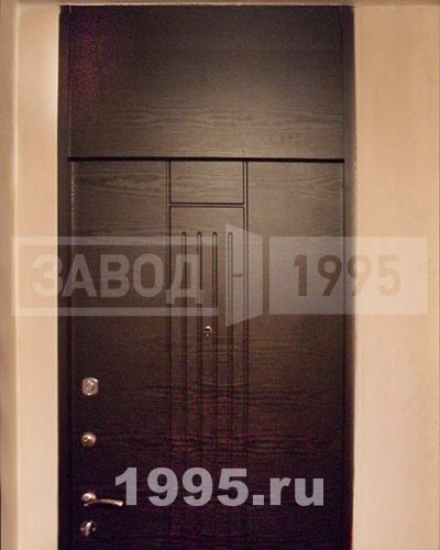 Дверь МДФ с фрамугой
