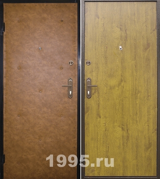 Входная металлическая дверь с ламинатом