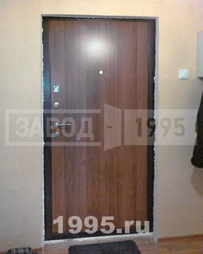 Дверь с ламинатом и МДФ №26
