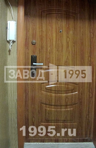 Дверь с МДФ и дутой винилискожей №97