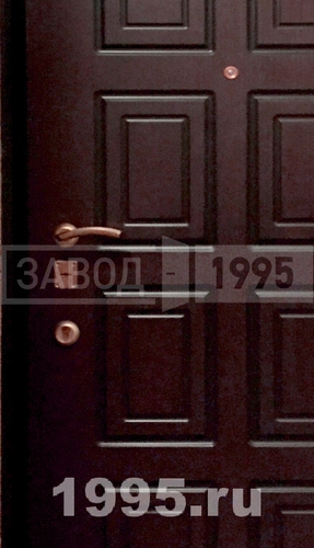 Дверь с МДФ и ламинатом №15