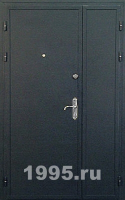 Двустворчатые металлические двери