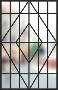 Сварная решетка на окно № 3