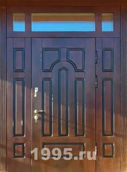 Входная дверь с фрамугой