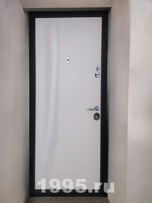 Квартирная дверь, фото изнутри