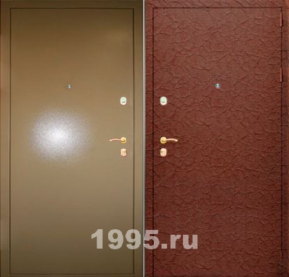 Дверь с порошковым напылением + порошковое напыление №19