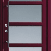 Металлические двери со стеклом № 5