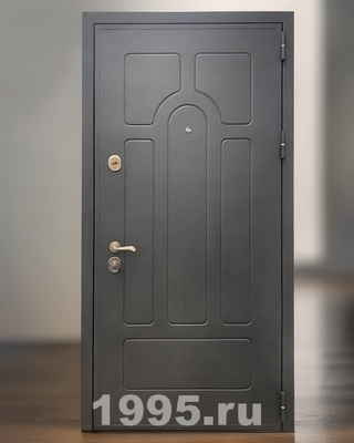 Дверь в квартиру с рисунком по металлу отделка порошок